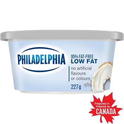 Philadelphia Fromage à la crème faible en gras 227 g, 1,76 $/100g