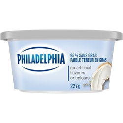 Philadelphia Fromage À La Crème Faible En Gras 227 g, 1,76 $/100g