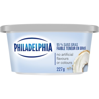 Philadelphia Fromage À La Crème Faible En Gras 227 g, 2,64 $/100g