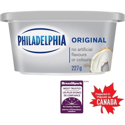 Philadelphia Original Cream Cheese Product 227 g, $1.76/100g