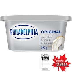 Philadelphia Fromage À La Crème Original 227 g, 2,55 $/100g