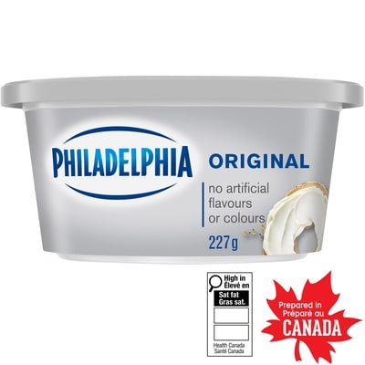 Philadelphia Fromage à la crème Original 227 g, 1,76 $/100g