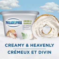 Philadelphia Herb & Garlic Cream Cheese Product - 340 g | Loblaws