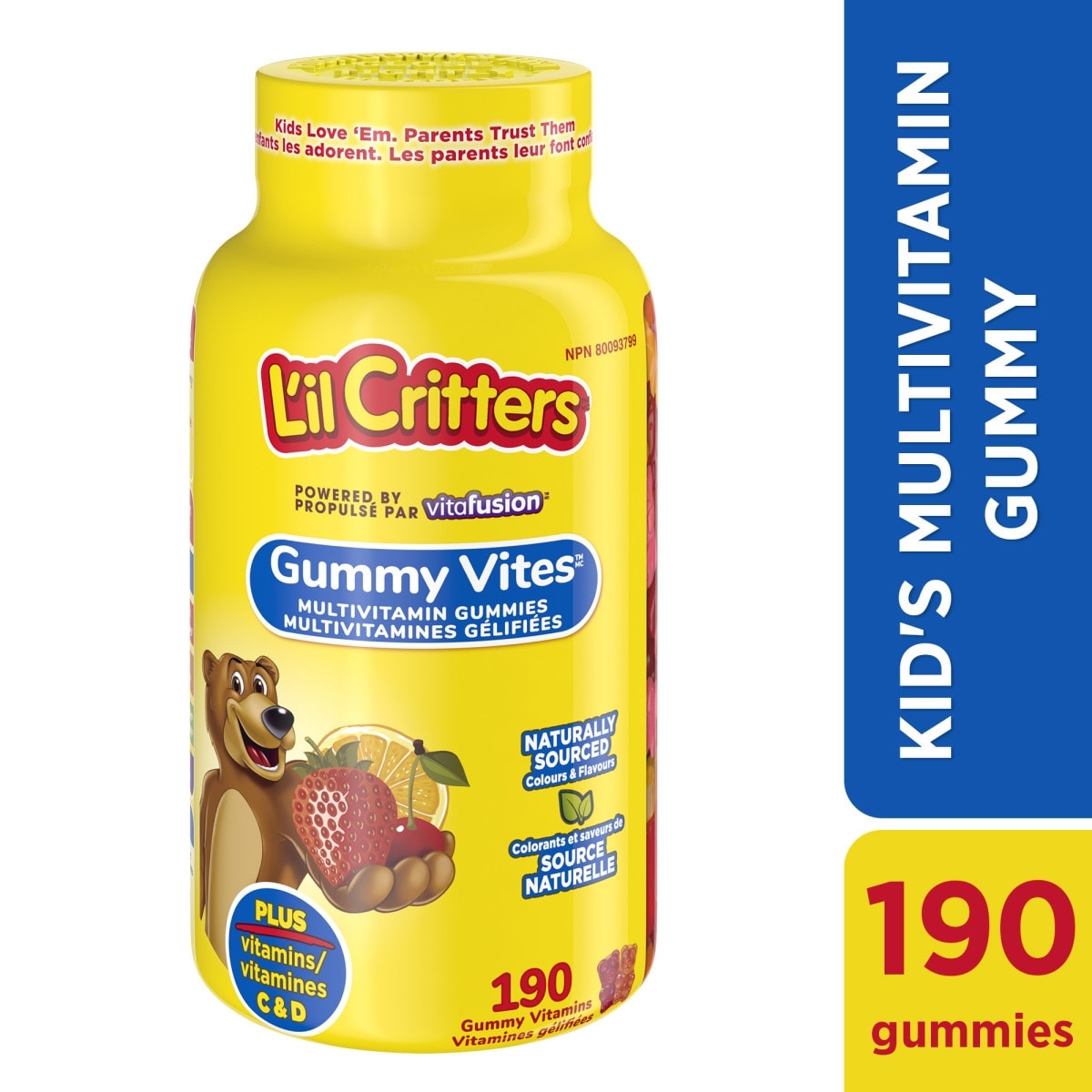 Lil Critters GummyVites Children’s Gummy Multivitamin 190 ea, $0.11/1ea