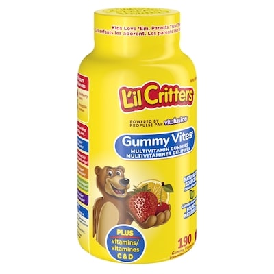 Vitamines gélifiées complètes pour enfants GummyVites