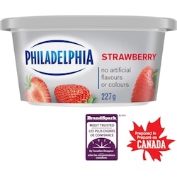 Philadelphia Produit Fromage À La Crème Fraise 227 g, 2,42 $/100g