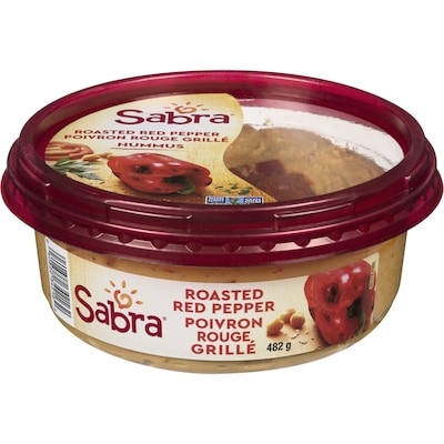 Sabra Hummus, Roasted Red Pepper 482 g, $1.55/100g