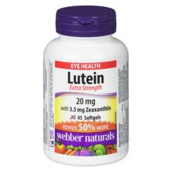 Vitamins, Softgels Lutein 20 Mg With 3.5 Mg Zeaxanthin Extra Strenght