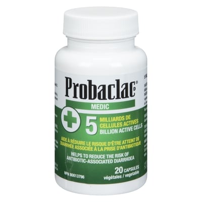 Probaclac D Medic Capsules Végétales 20 ea, 1,20 $/1ch