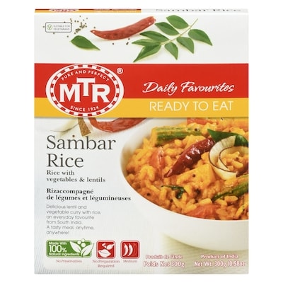 MTR Sambar Rice 300 g, $0.76/100g