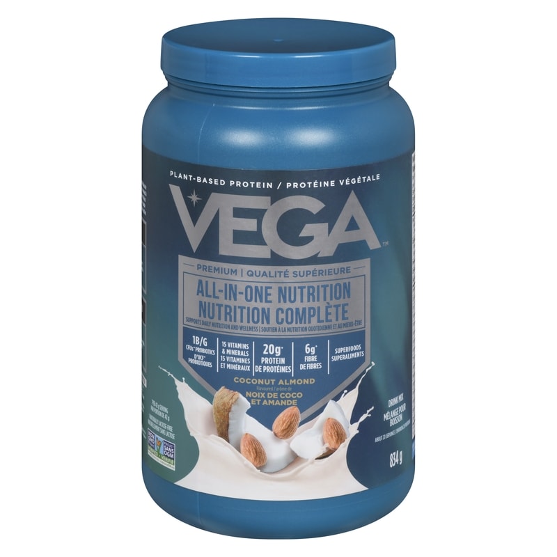Vega All-in-One Protein Powder, Coconut Almond - 834 g | Zehrs