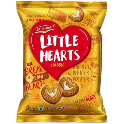 Britannia Little Heart Biscuits 75 g, $1.33/100g