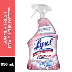 Lysol Spray nettoyant pour salle de bain, Fraîcheur d'été 950 ml, 0,63 $/100ml