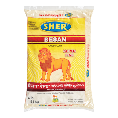 Sher Besan 1810 g, 0,36 $/100g