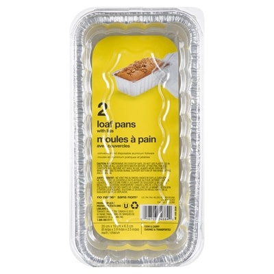 Sans Nom Moules à pain avec couvercles 2 ea, 2,25 $/1ch
