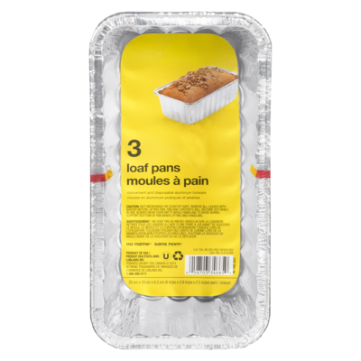 Sans Nom Moules à pains 1 ea, 1,17 $/1ch
