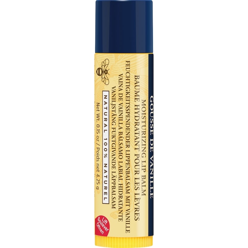 100% Natural Origin Moisturizing Lip Balm, Vanilla Bean