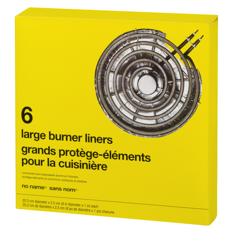 Electric Burner Liners, Large