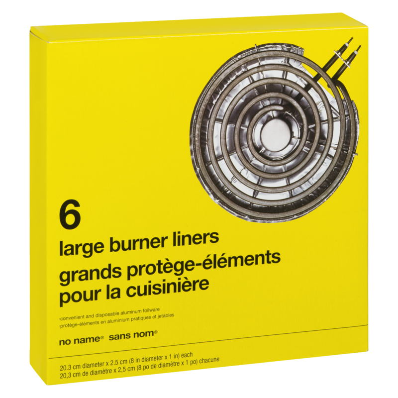 Electric Burner Liners, Large