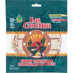 La Cocina Corn Tortillas 240 g, $1.25/100g