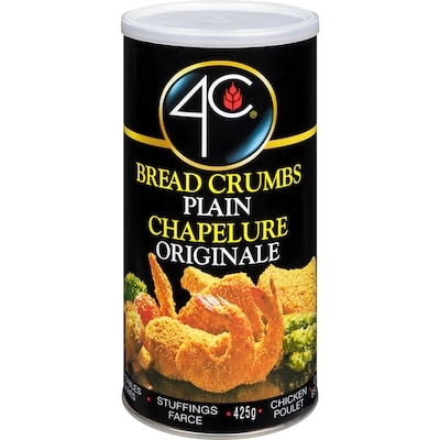 4C Chapelure nature 425 g, 0,89 $/100g