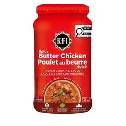 KFI Spicy Butter Chicken Cooking Sauce 375 ml, $1.33/100ml