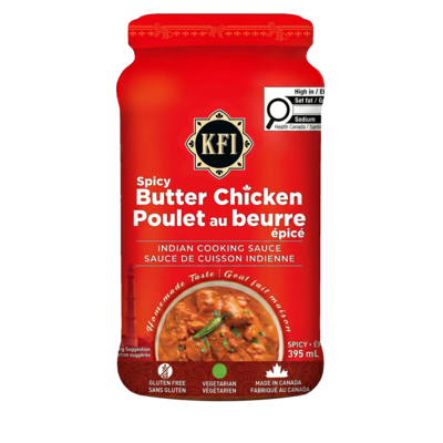 KFI Spicy Butter Chicken Cooking Sauce 375 ml, $1.46/100ml