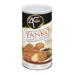 4C Japanese Style Bread Crumbs, Seasoned 227 g, $1.76/100g