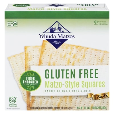 Yehuda Gluten Free Matzo-Style Squares 300 g, $4.83/100g