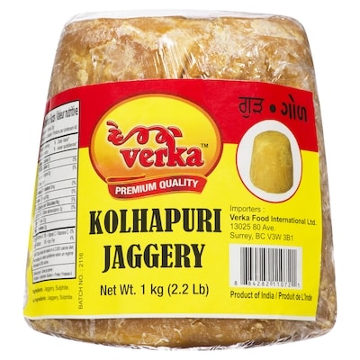Verka Kolhapuri Gur 1000 g, $0.30/100g