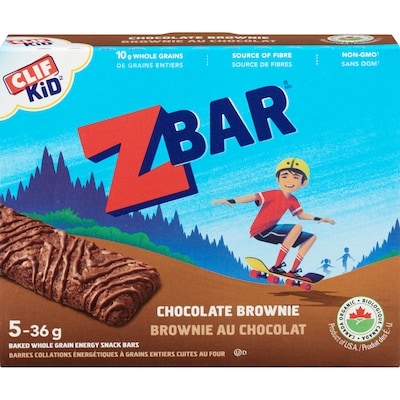 CLIF Z Bars, Chocolate Brownie 180.02 g, $5.27/100g
