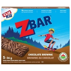 CLIF ZBAR Organic Energy Snack Bars, Chocolate Brownie 180.02 g, $3.89/100g