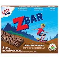 Clif ZBAR barres énergétiques biologiques, brownie au chocolat 180.02 g, 3,89 $/100g