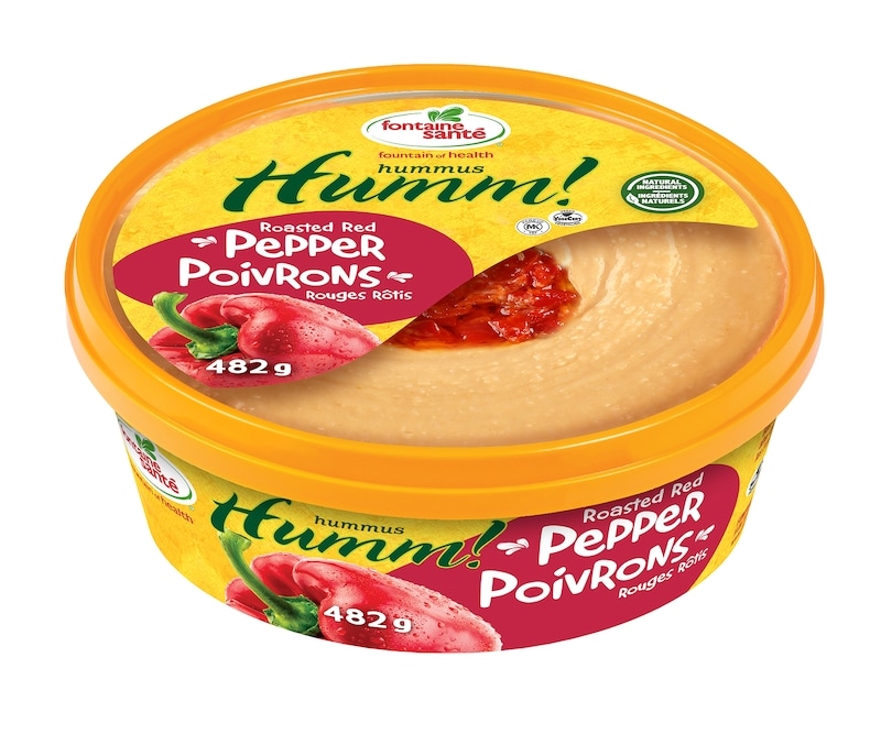 Roasted Red Pepper Hummus