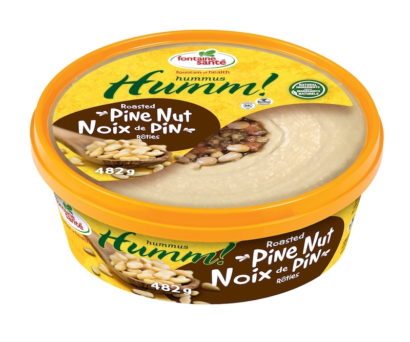 Roasted Pine Nut Hummus