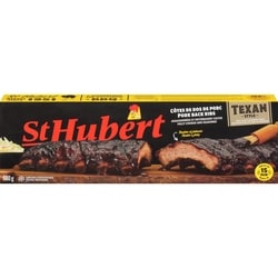 St Hubert Back Ribs, Texas Style 680 g, $1.02/100g