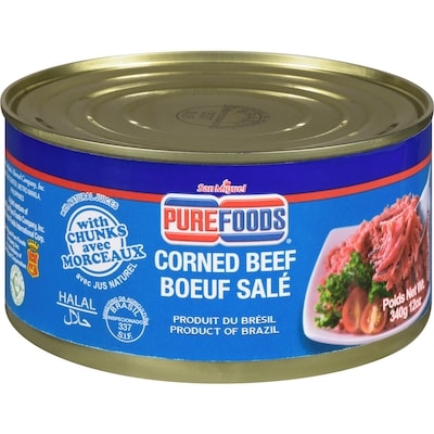 San Miguel Purefoods Corned Beef 340 g, $2.00/100g