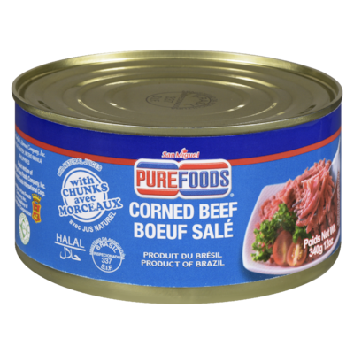 San Miguel Bœuf en conserve Purefoods 340 g, 2,00 $/100g