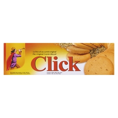 Click, The Original Cumin Biscuit