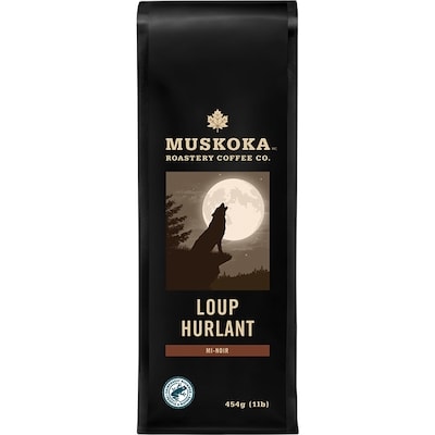 Muskoka Roastery Coffee Co Howling Wolf Ground 6X454G 454 g, 5,50 $/100g