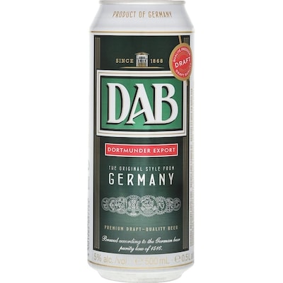 Dab Original Beer (ID required at pick-up) 500 ml, $0.56/100ml
