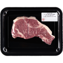 President's Choice Certified Angus Beef Strip Loin Grilling Steak, Service Case $61.70/1kg $27.99/1lb