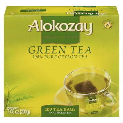 Alokozay Green Tea 200 g, $2.00/100g