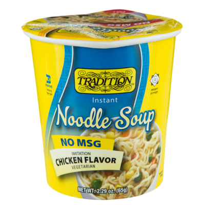 Tradition Kosher Instant Noodle Soup, Chicken Flavor 65 g, $3.08/100g