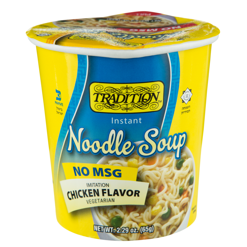 Kosher Instant Noodle Soup, Chicken Flavor
