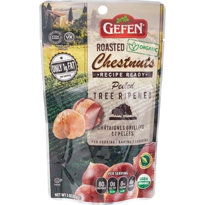 Gefen Châtaignes entières rôties et pelées casher 80 g, 2,49 $/100g