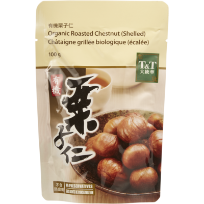 T&T Ready-to-Eat Organic Chestnuts 100 g, $1.99/100g