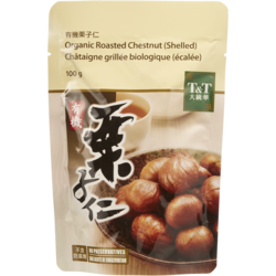 T&T Châtaignes biologiques prêtes à manger 100 g, 1,99 $/100g