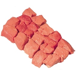 null Cubes de bœuf à fondue bourguignon 34,58 $/1kg 15,69 $/1lb