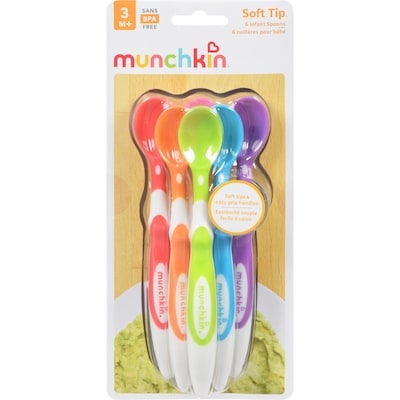 Munchkin Soft Tip Infant Spoons 6 g, $1.00/1ea